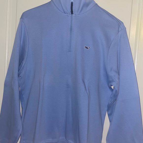 Vineyard Vines blue quarter-zip - Picture 1 of 2